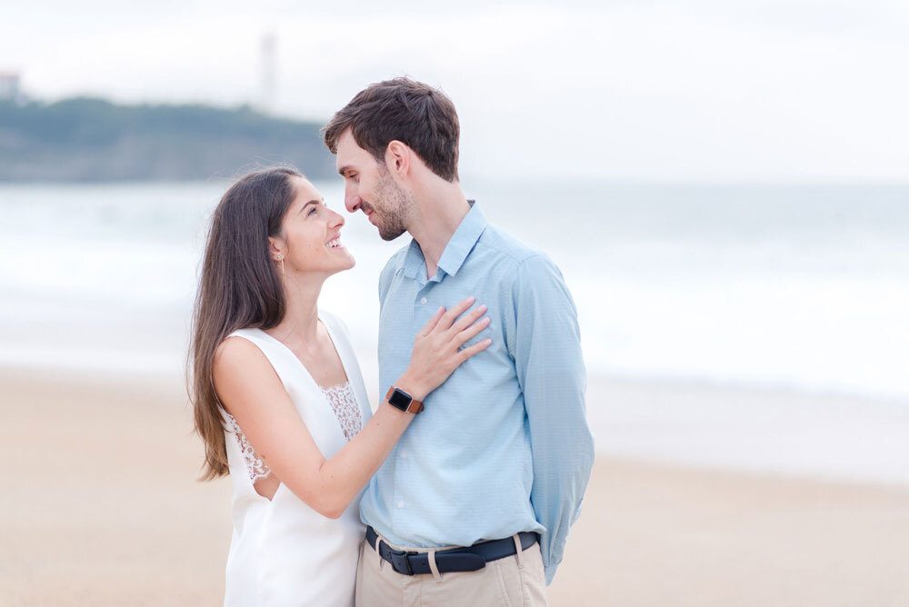 Couple sur la plage