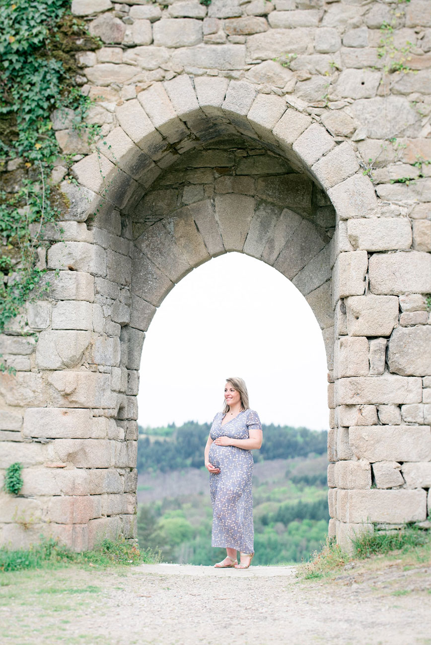 Séance grossesse Gimel les Cascades