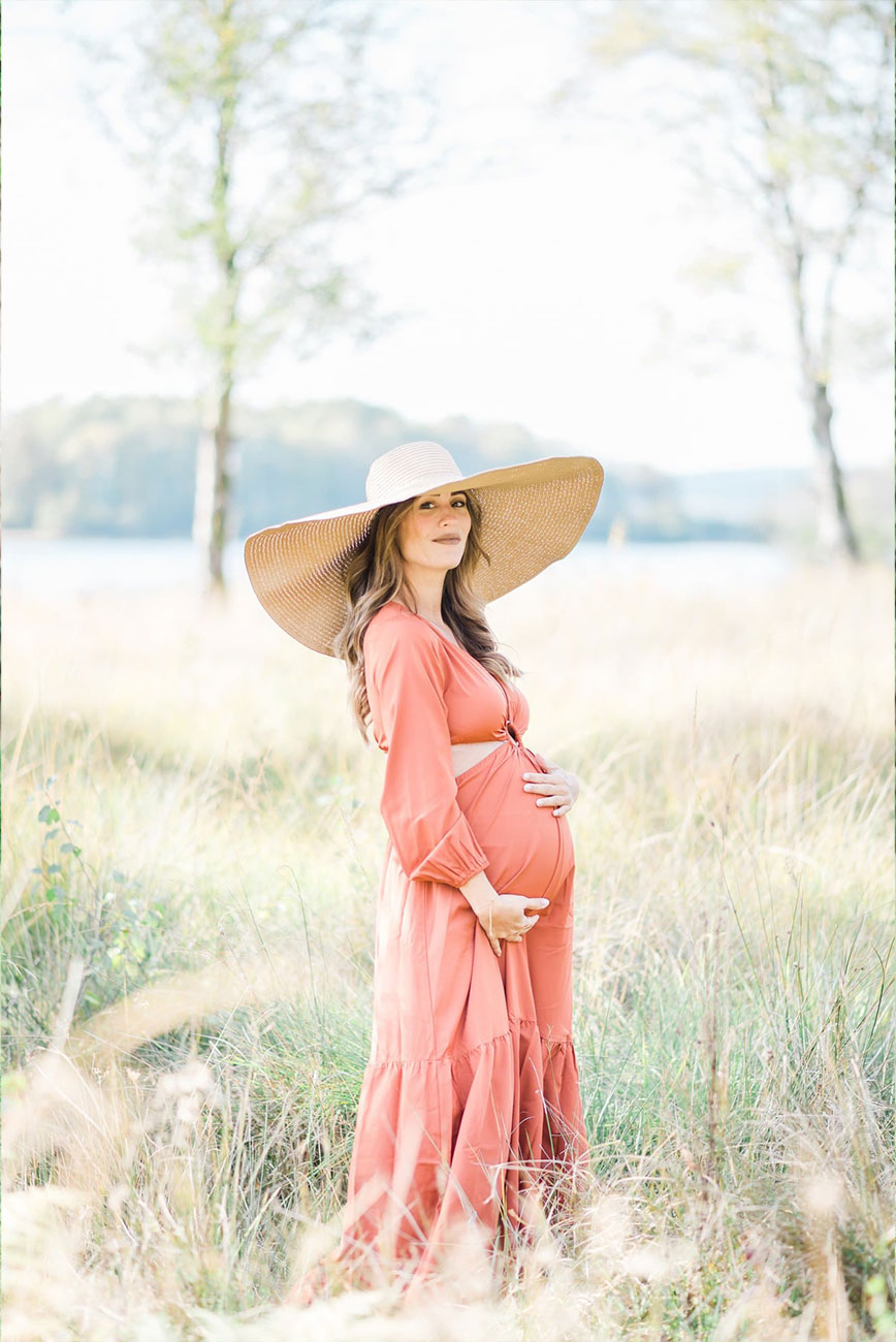 Séance grossesse au Lac de Vassivière