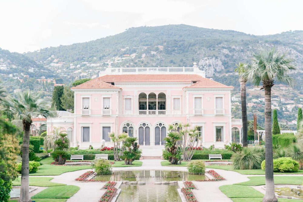 Wedding at Villa Ephrussi French Riviera