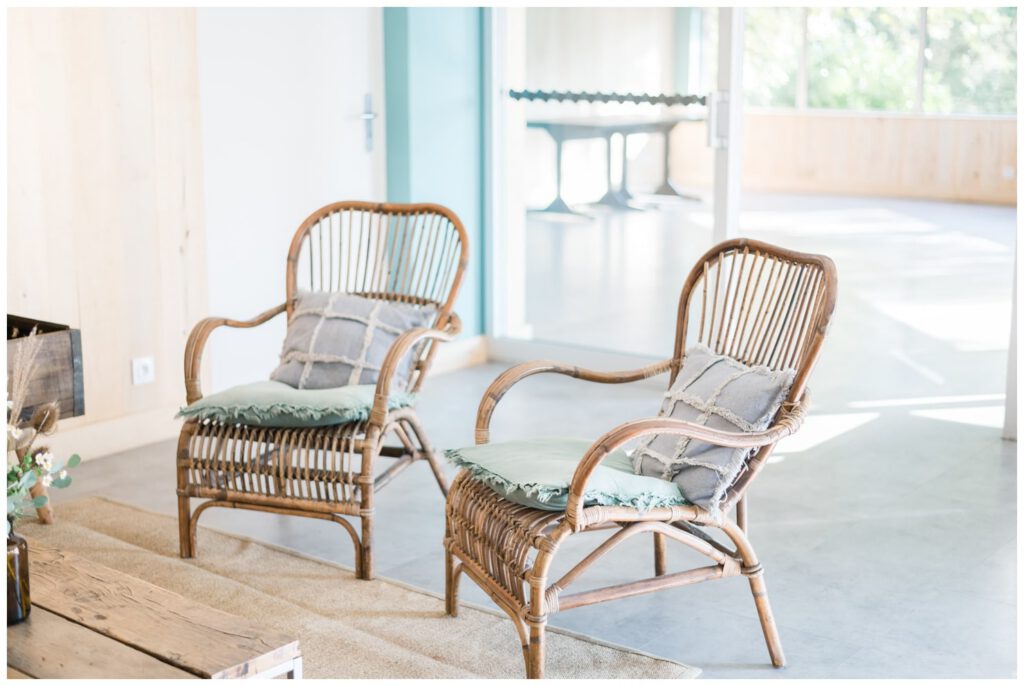 fauteuils en rotin