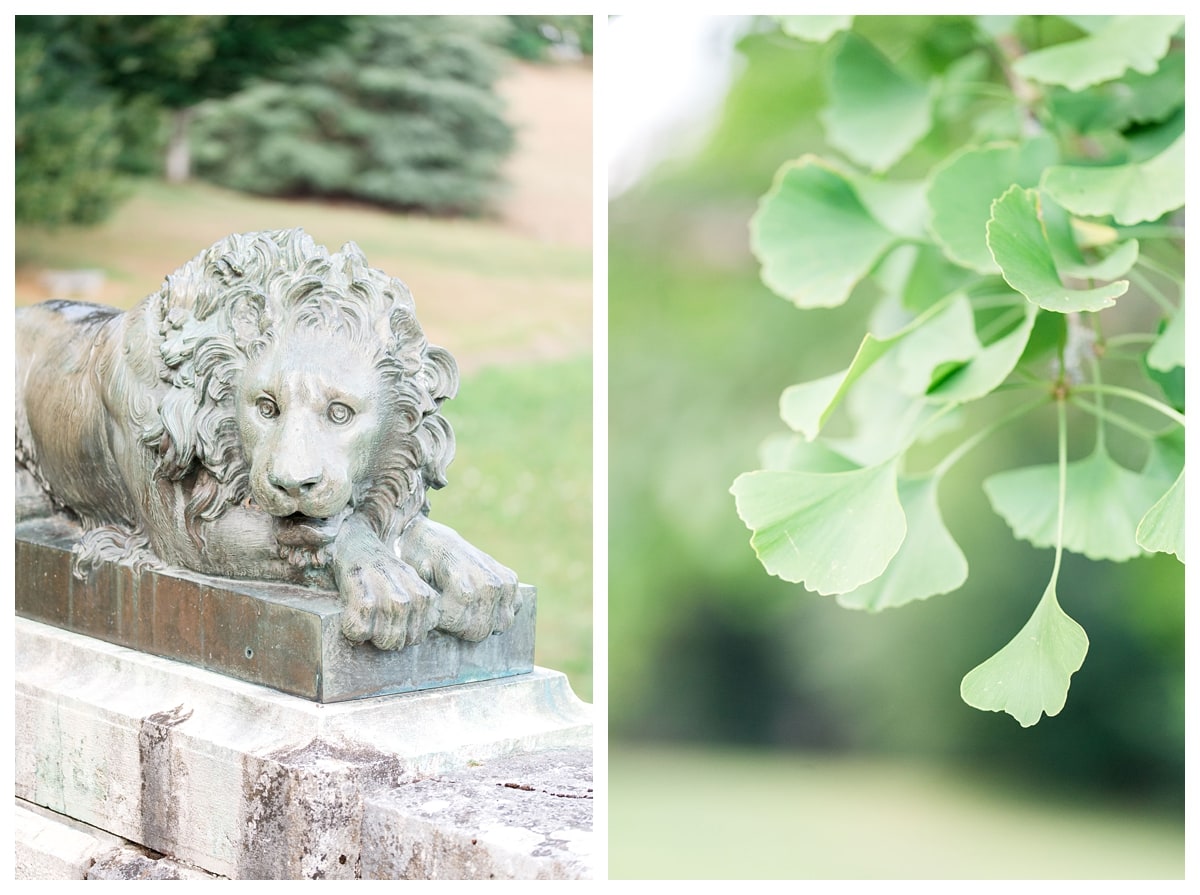statue de lion