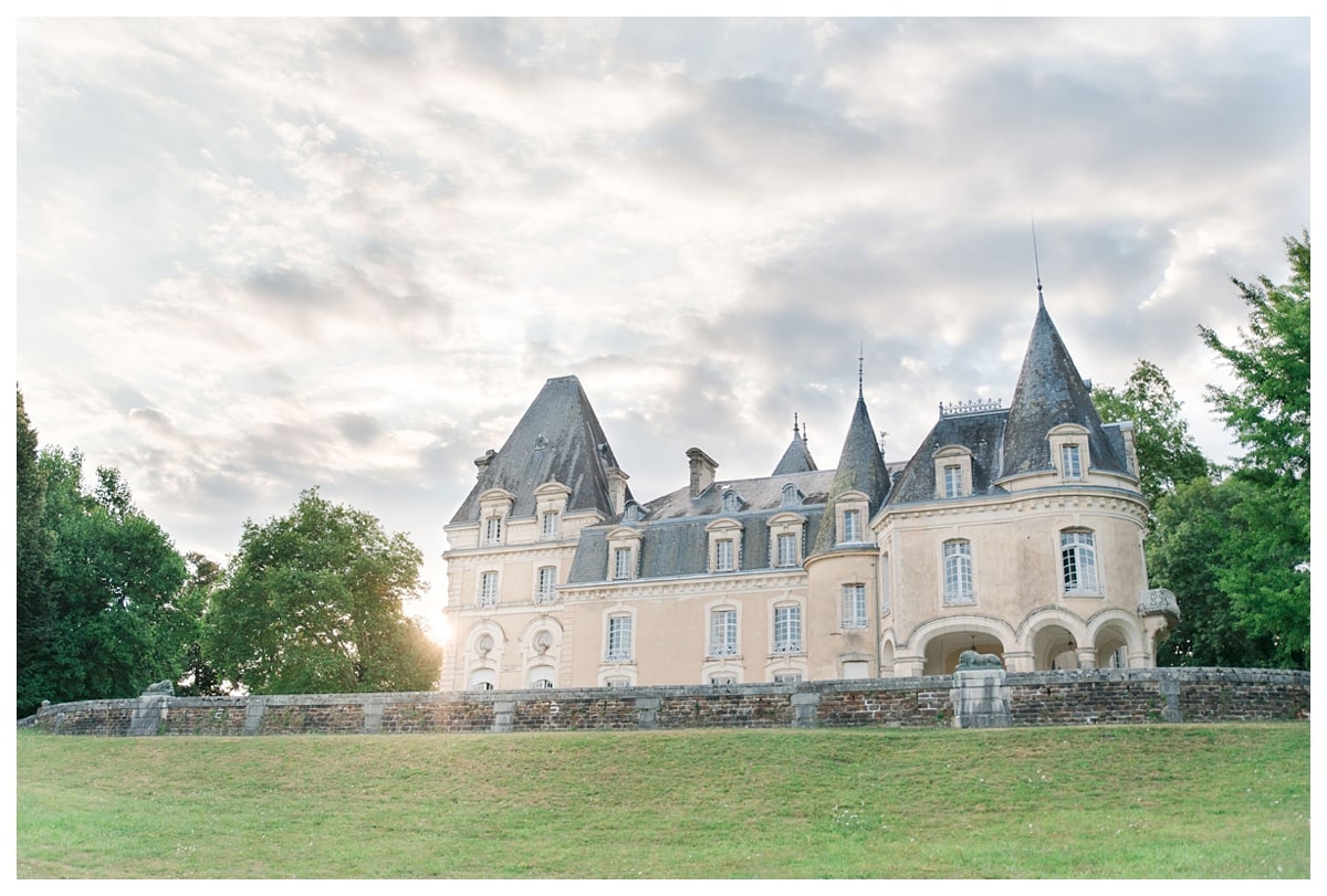 Château du Repaire au coucher du soleil