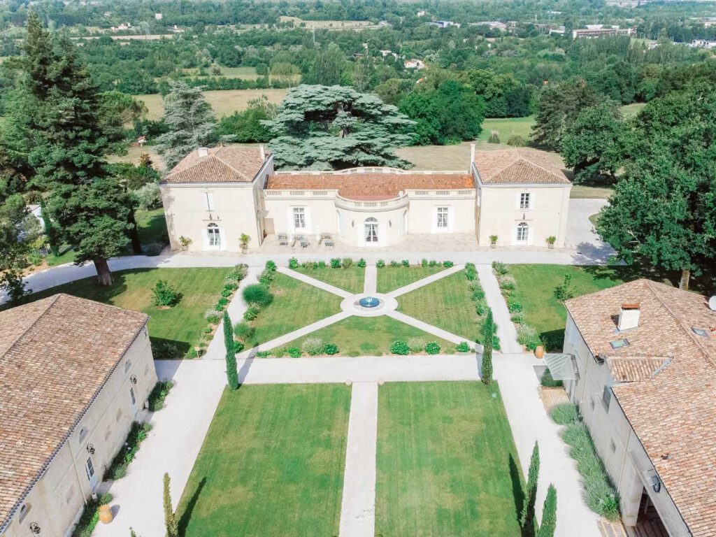 Le château Gassies près de Bordeaux