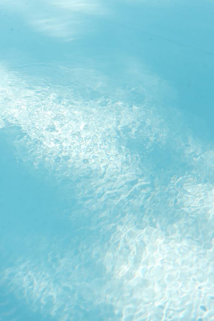eau de la piscine