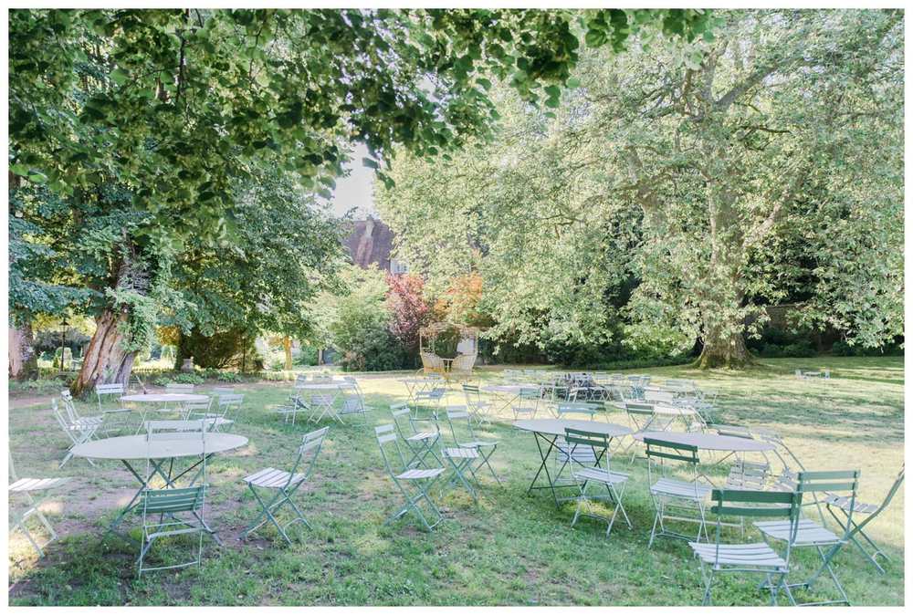 espace cocktail au Domaine de mariage du poudrier à Limoges
