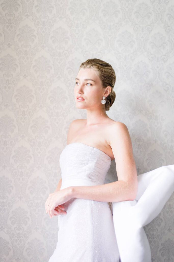 portrait de la mariée