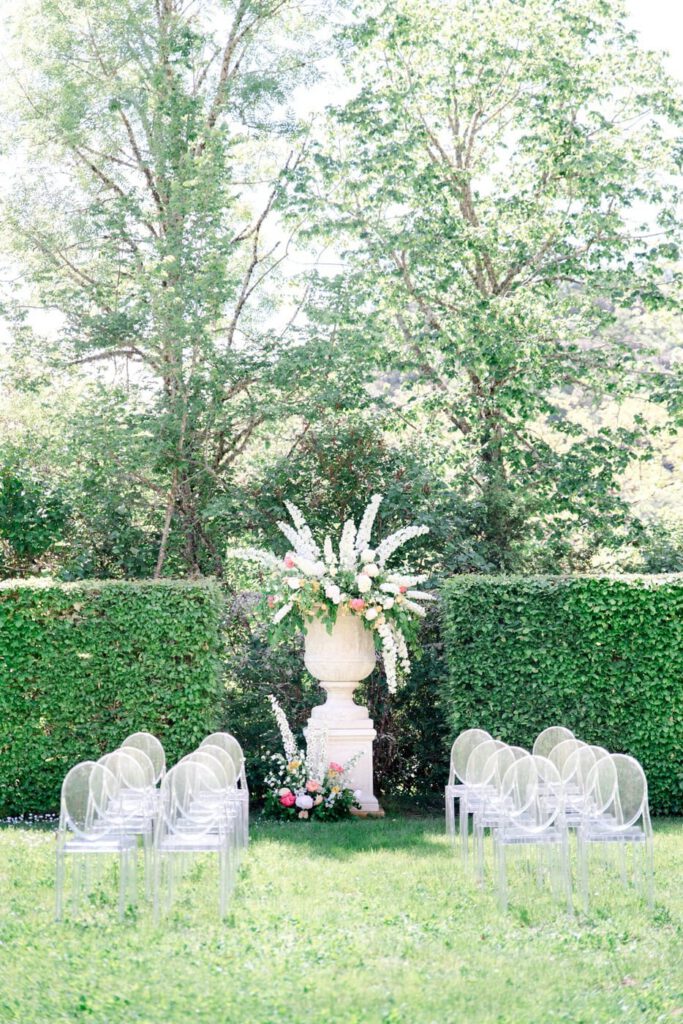 cérémonie de mariage au chateau de rouffillac