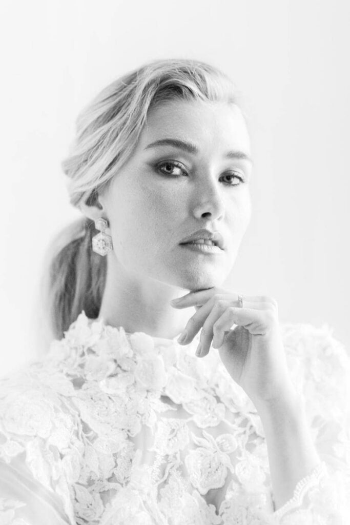 portrait de mariée