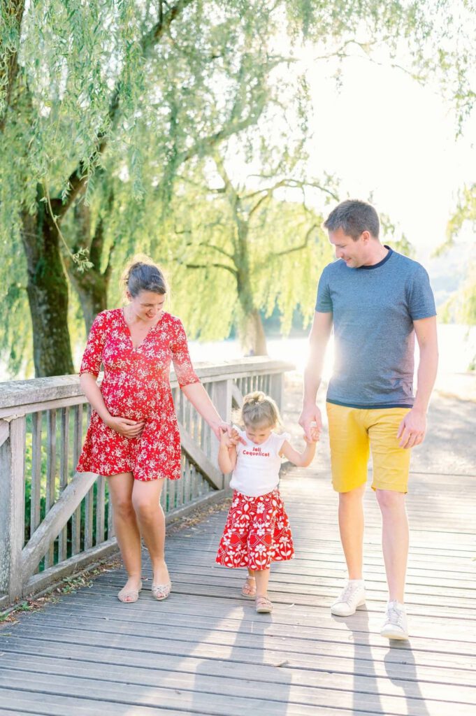 Photographe de famille au lac du causse près de Brive