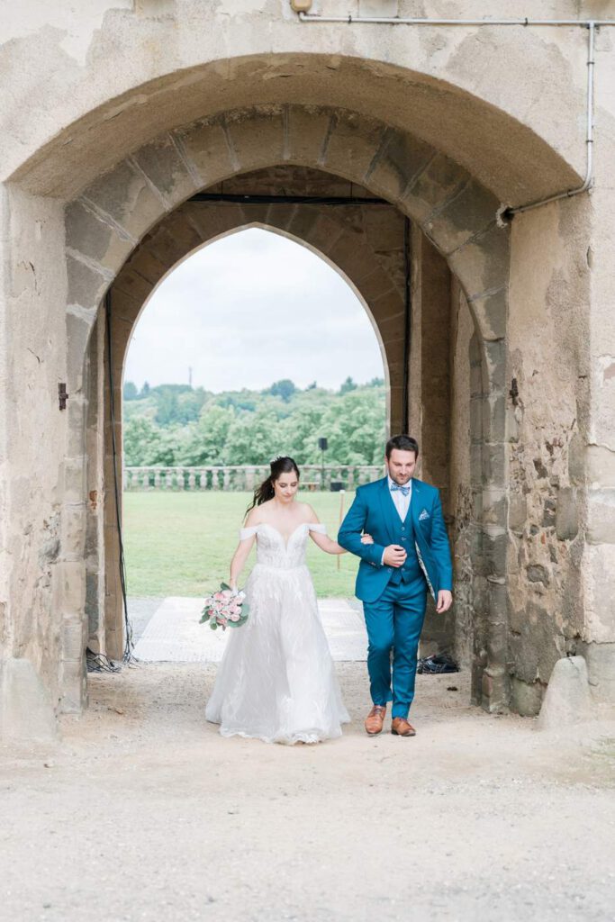 arrivée de la mariée