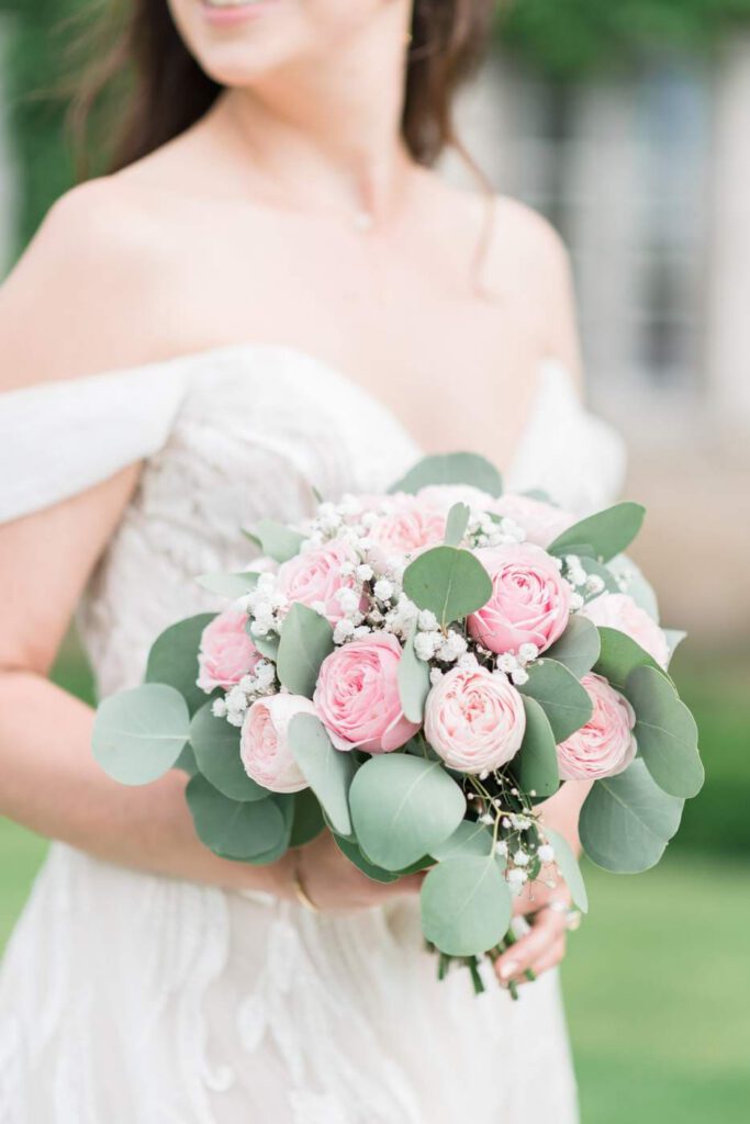 bouquet de mariage romantique
