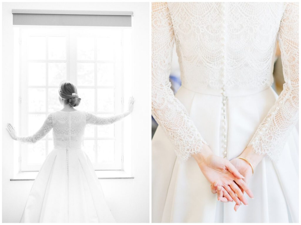 portraits de la mariée