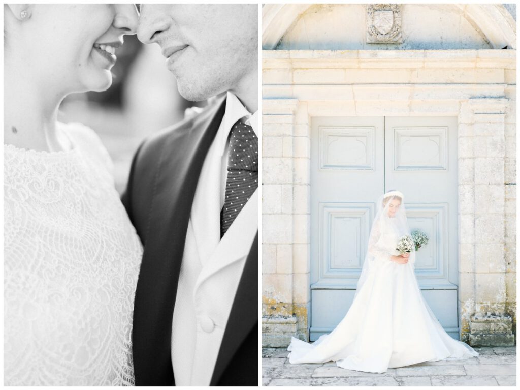 portraits de mariage au Château de la Roche Courbon