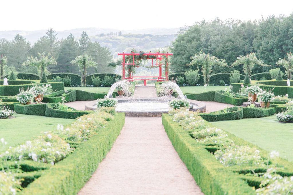 Jardins du manoir d'Eyrignac en Dordogne