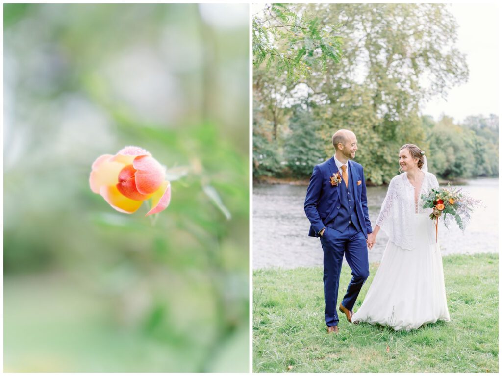 photos de couple près de la vienne