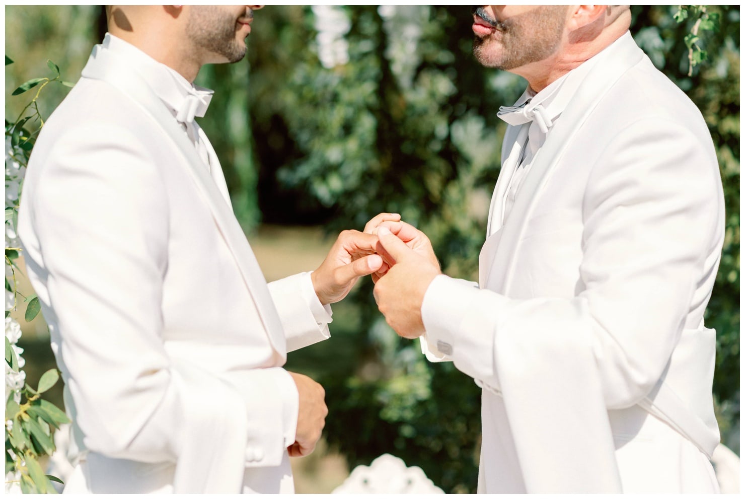 Cérémonie de mariage gay dans un château près de Limoges