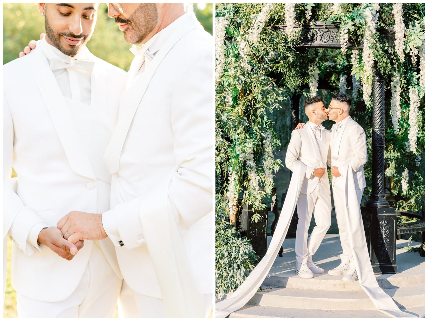 séance couple de mariage gay