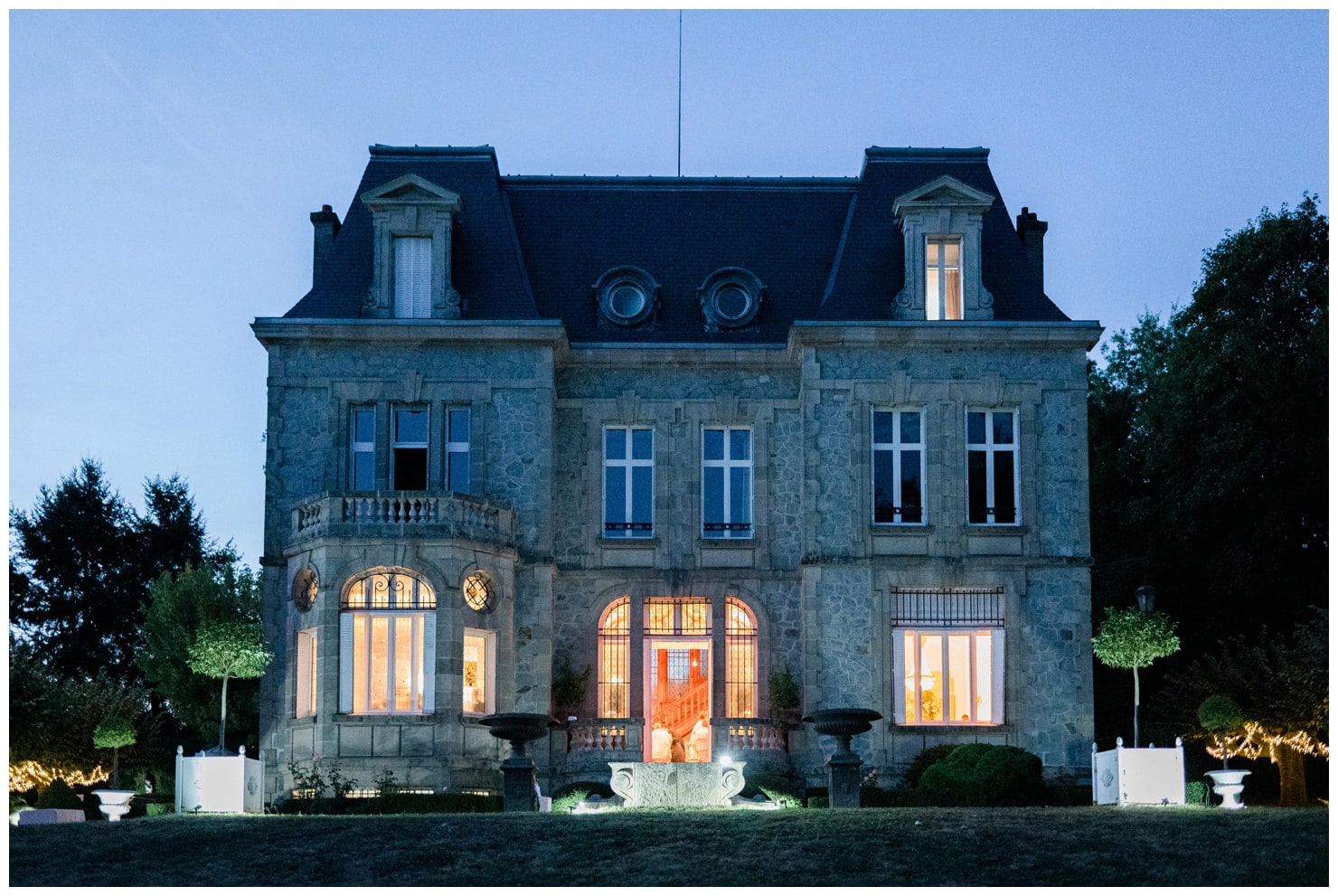 le château la nuit