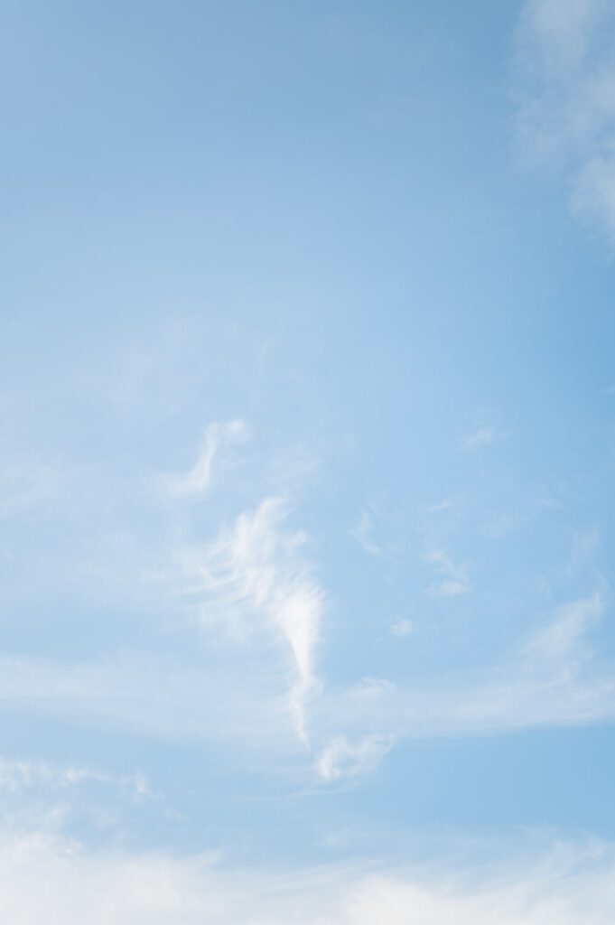 ciel bleu
