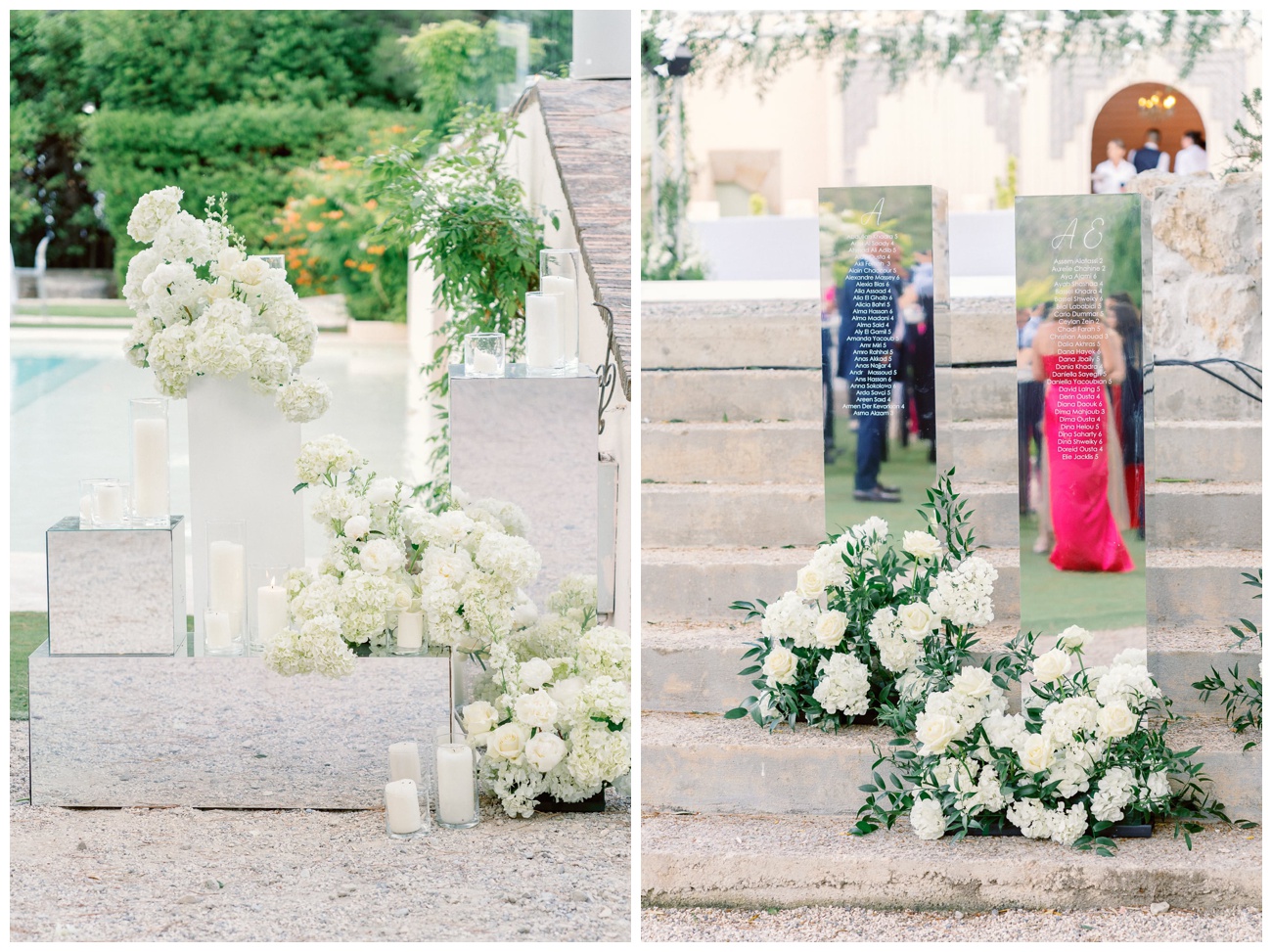 Bastide du Roy wedding cocktail