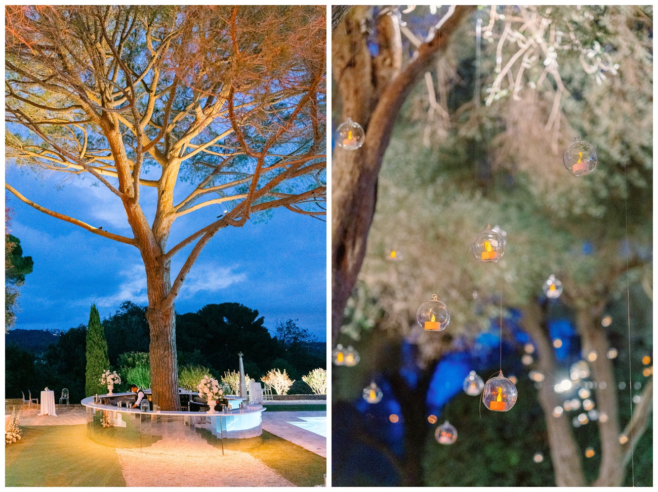 Bastide du Roy wedding dinner