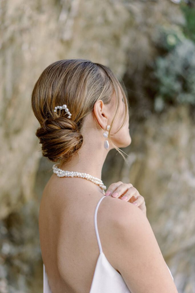 bridal updo