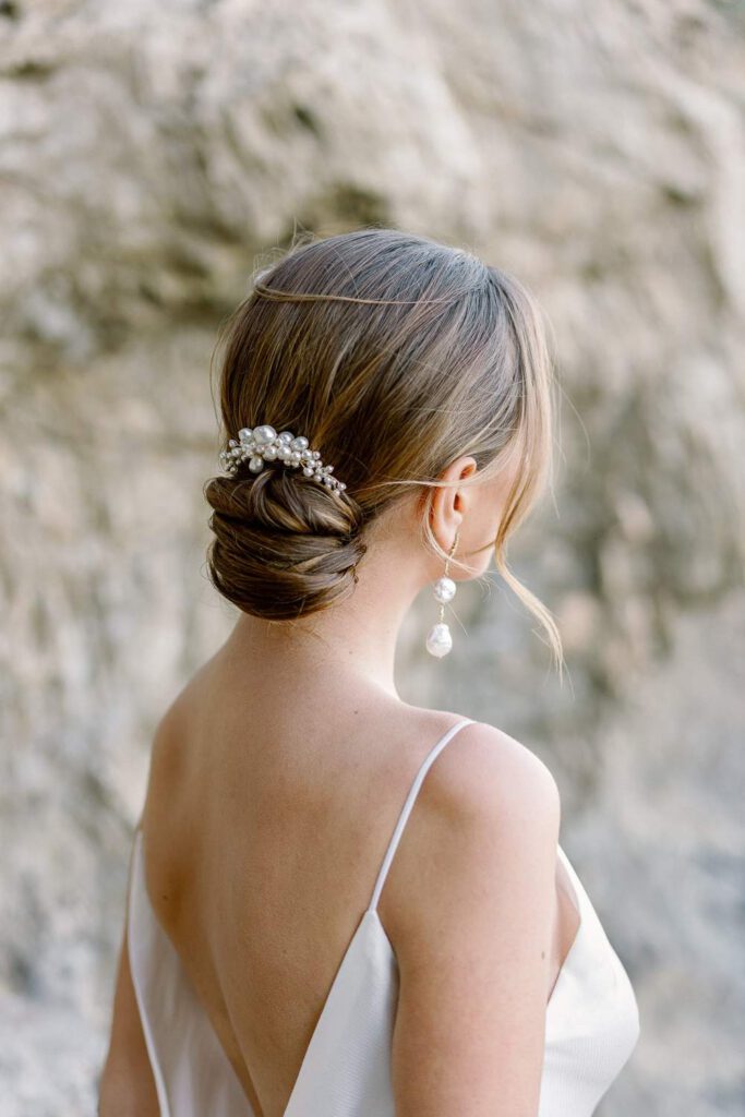 bridal updo
