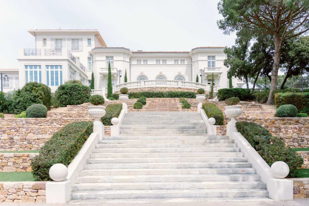 Castel Bay wedding venue in France