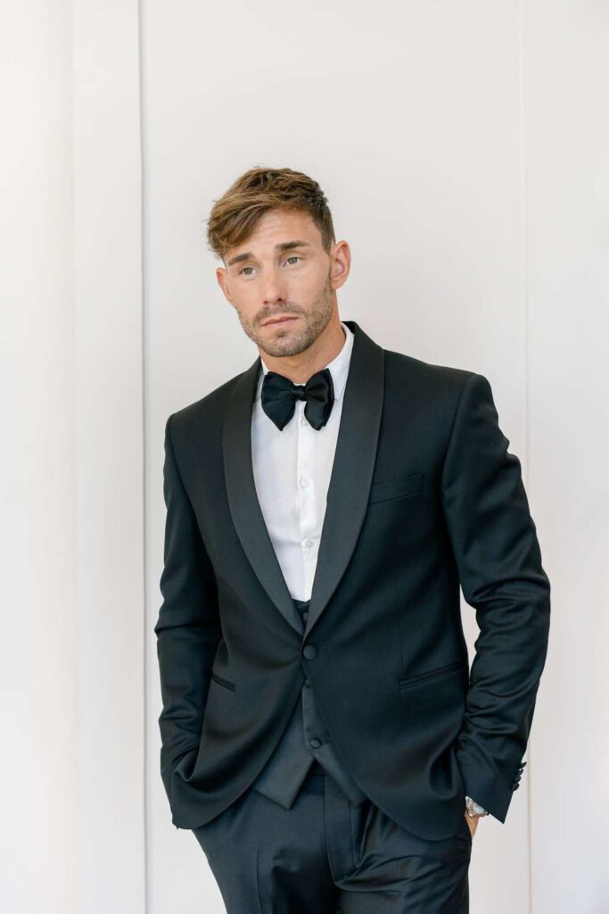 Groom portrait