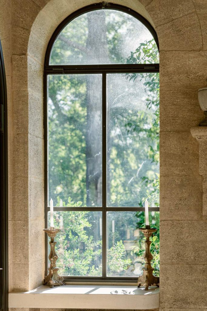 window in Château de Fontarèches