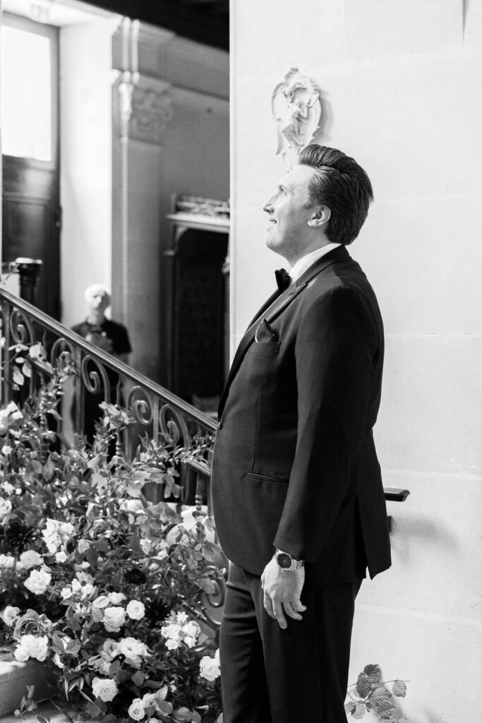 premier regard du marié