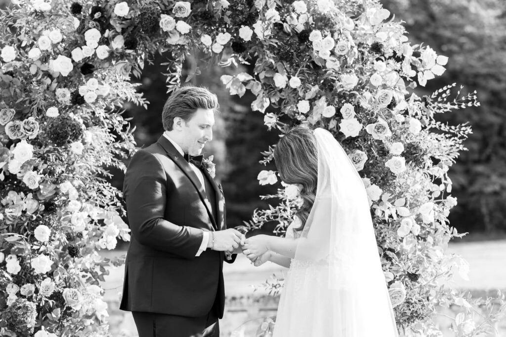 cérémonie de mariage au Château de Jalesnes
