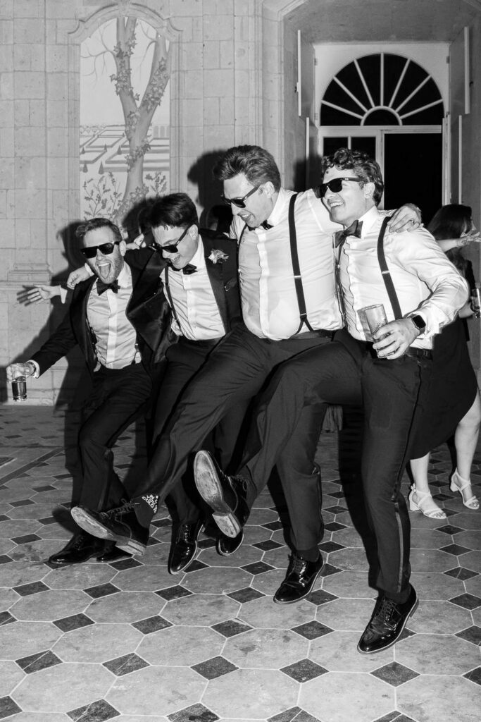 soirée dansante de mariage au Château de Jalesnes