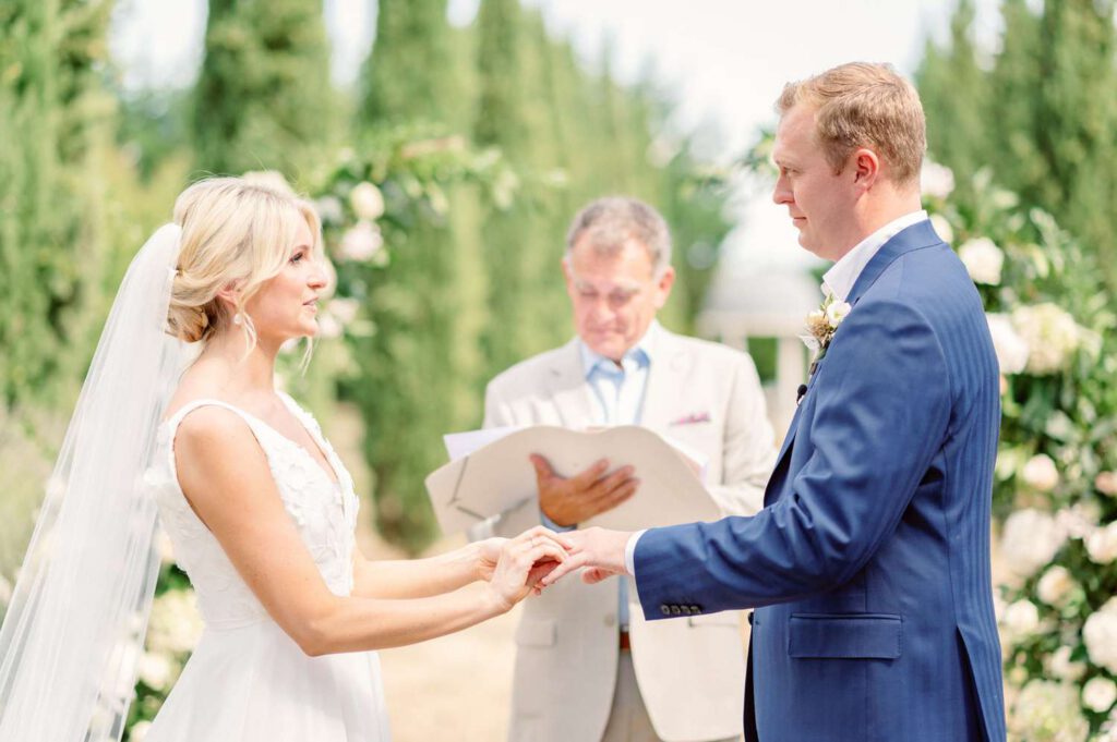 Cérémonie de mariage - wedding ceremony - Château la Durantie