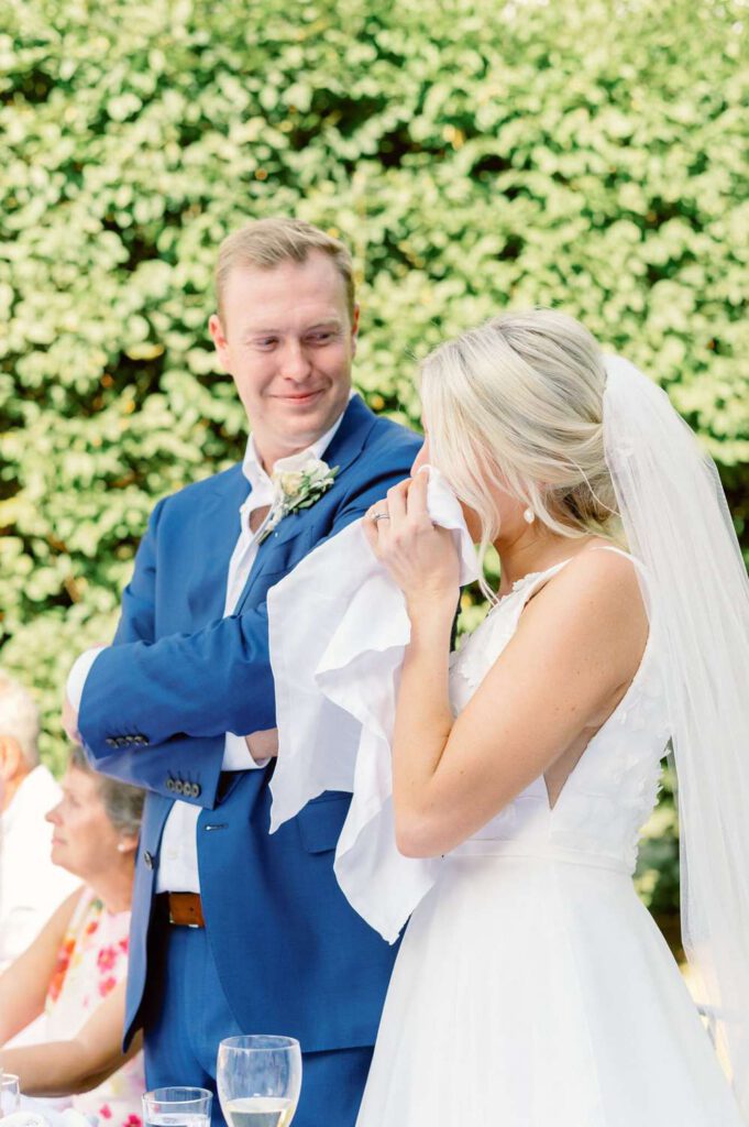 discours des mariés - bride and groom speech