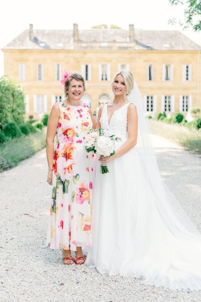mariée et sa mère - bride and her mother