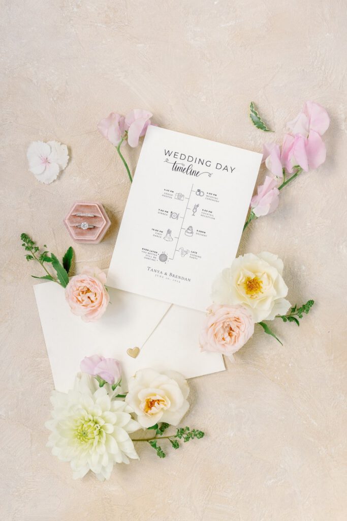 wedding programm