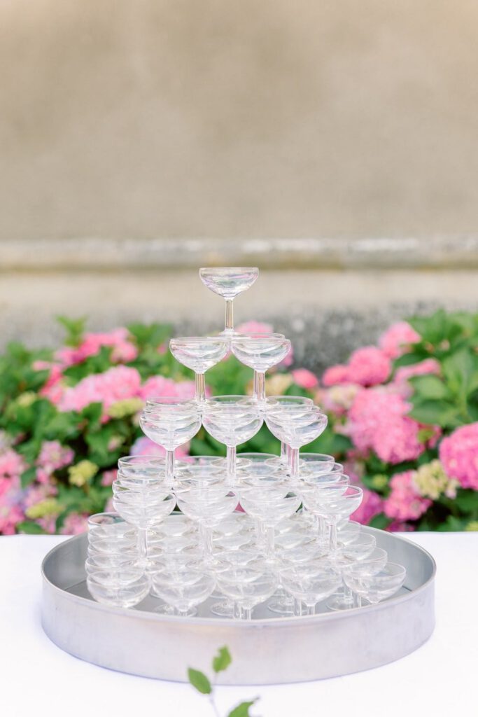 champagne tower