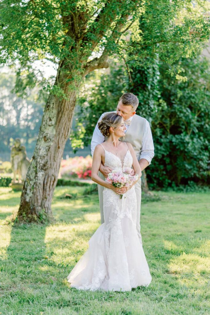 couple portraits in the parc