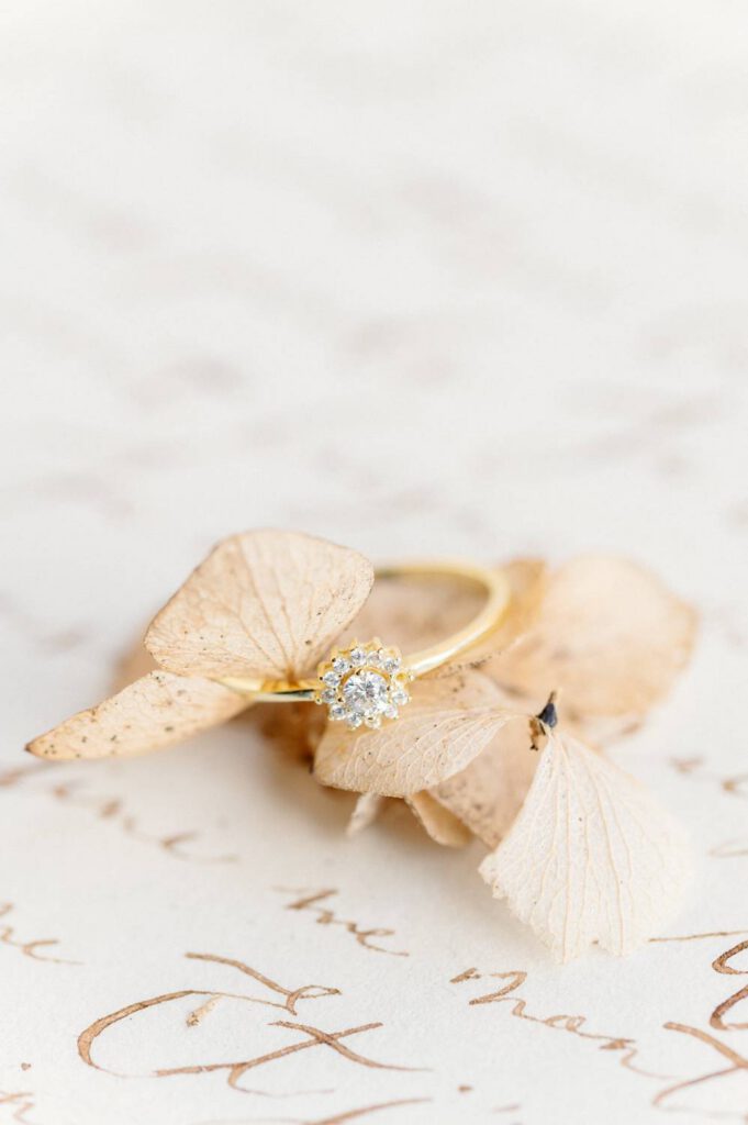 bague dorée