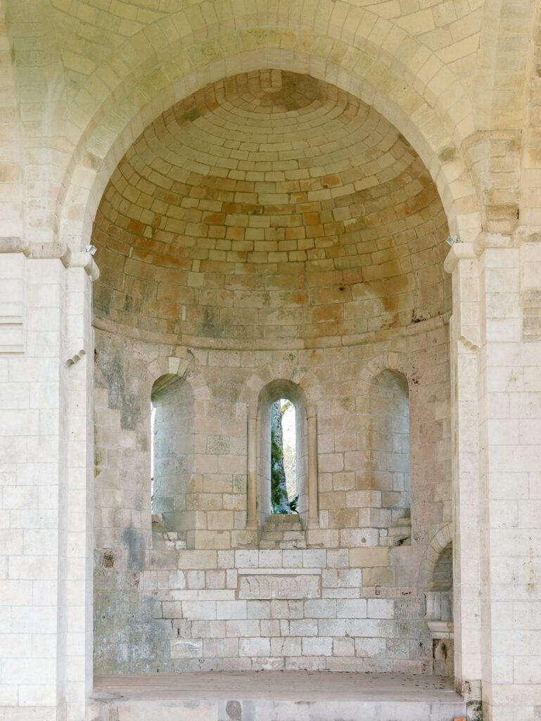 Old abbey in France