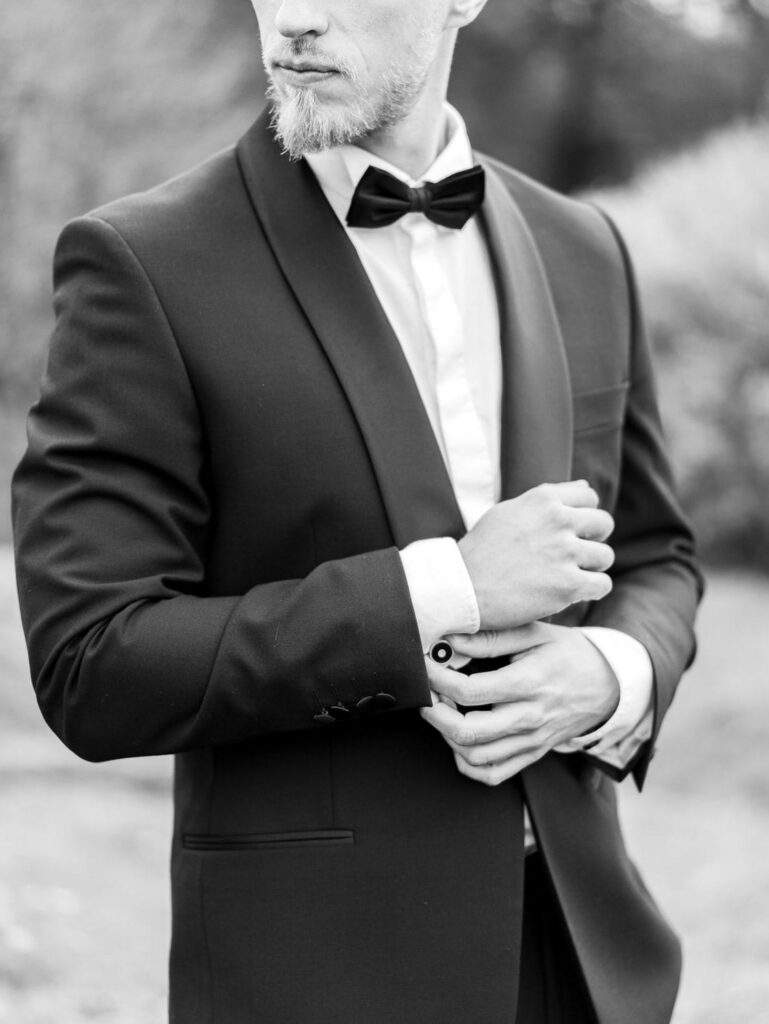 Groom portrait