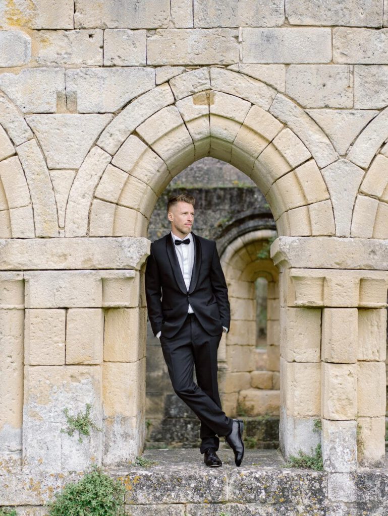 Groom portrait