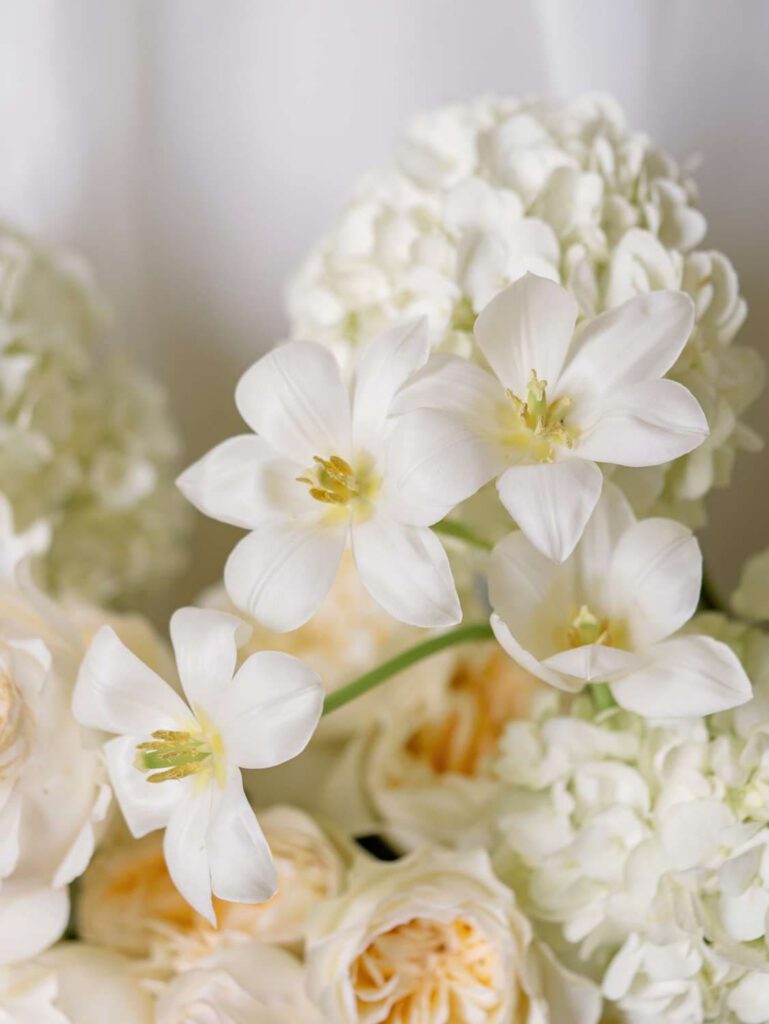 white flowers