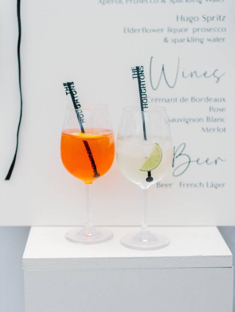 signature wedding cocktails
