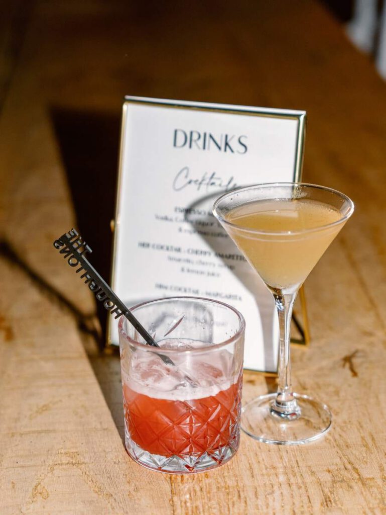 party signature cocktails