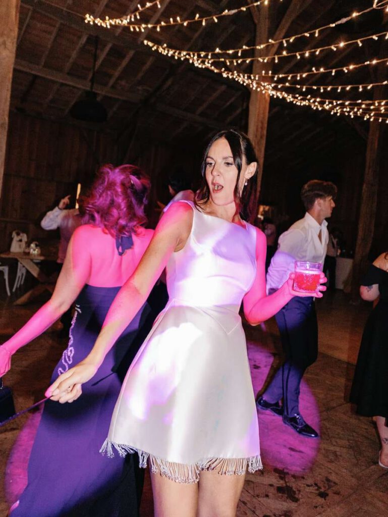 Bride on the dancefloor