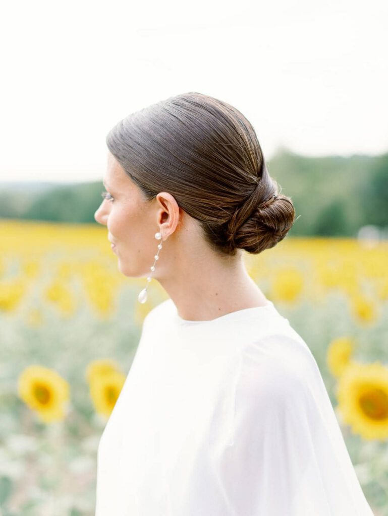 Bride updo