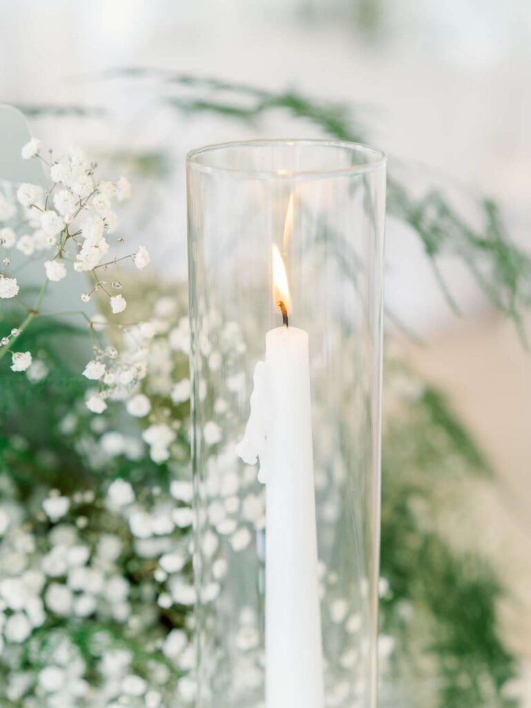 White candle